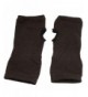 Stretchy Coffee Fingerless Mittens Warmers