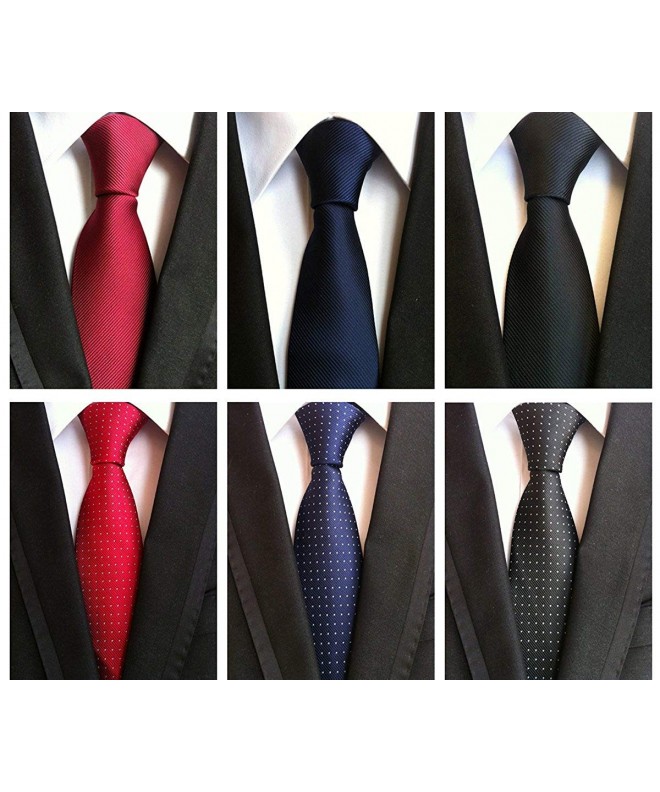 XTAPAN Classic Neckties Jacquard Polyester