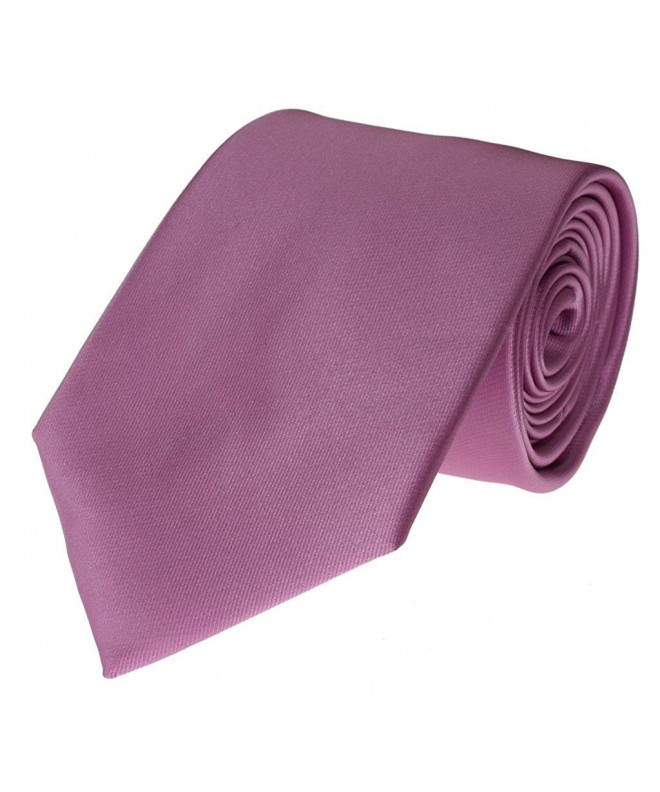 Necktie Lavender Purple Matching Pocket