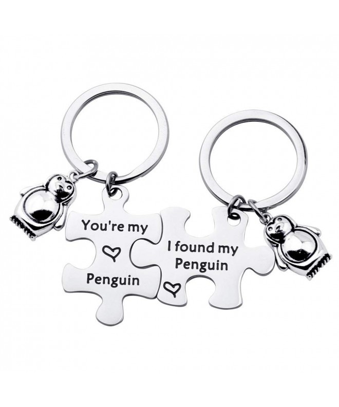 TGBJE Penguin Keychain Couple Wedding