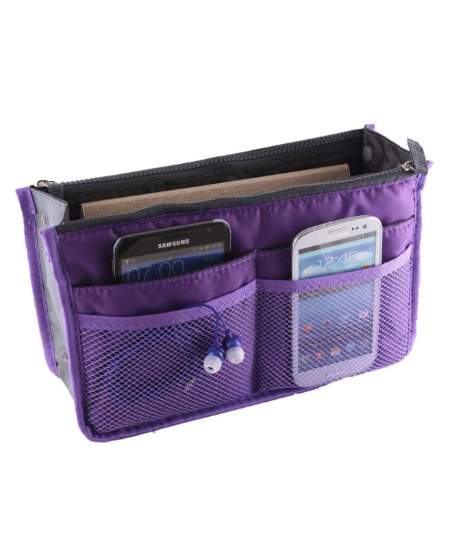 Multi Pocket Insert Handbag Medium Organizer