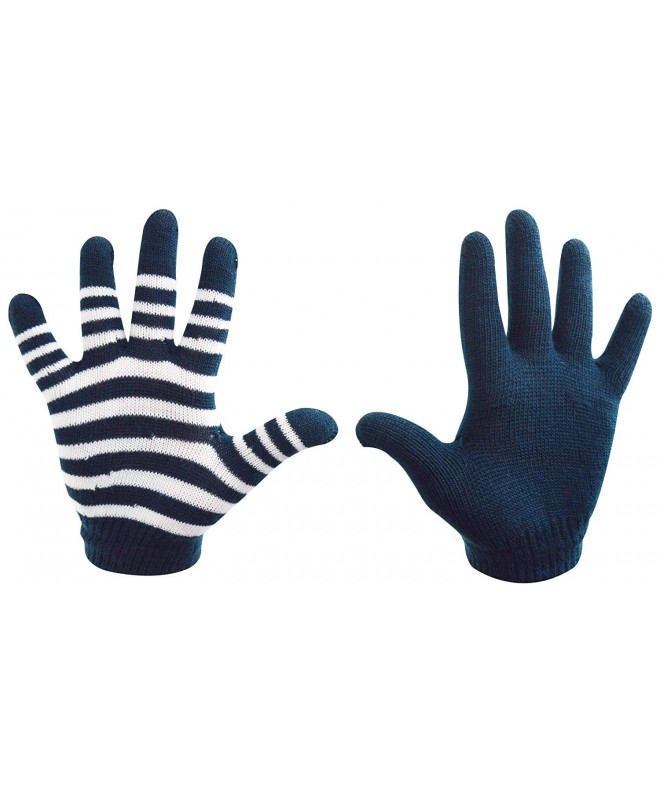 Ladies Magic Gloves Striped French