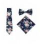 Kineede Vintage Floral Necktie Handkerchief
