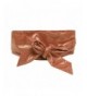 Charming House Bowknot Leather Coffee