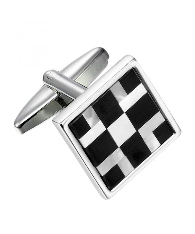 Urban Jewelry Abstract Stainless Cufflinks