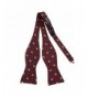 PenSee Paisley Exquisite Bowties Various Burgundy