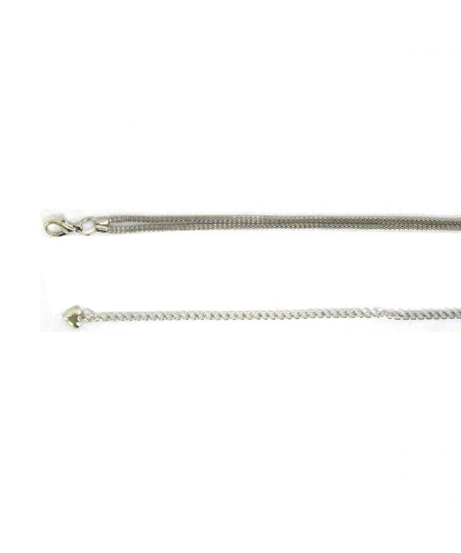 Womens Double Lined Silver Accent