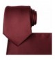 KissTies Burgundy Wedding Necktie Pocket
