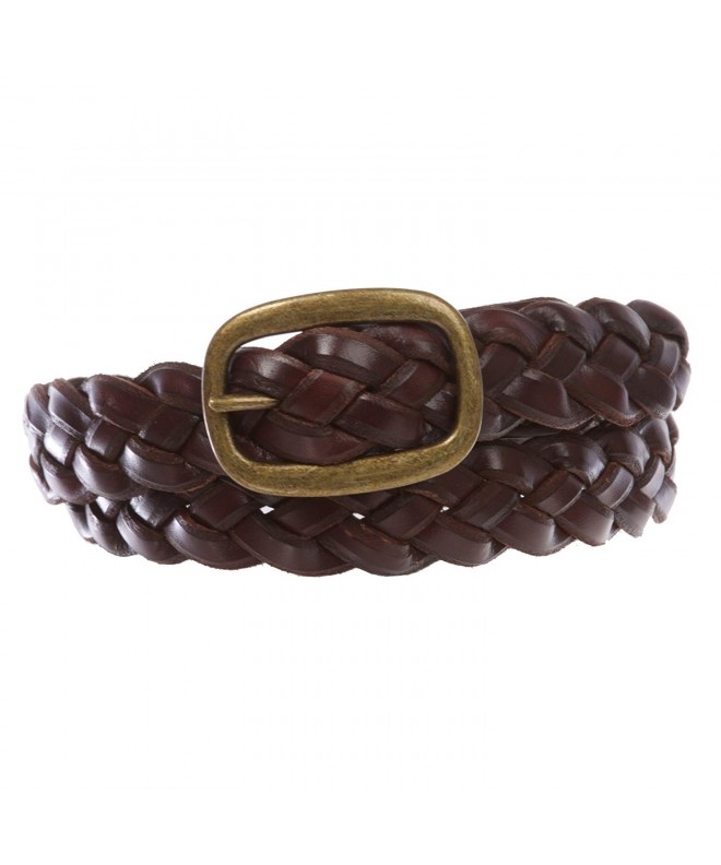 Braided Cowhide Two Tone Vintage Leather
