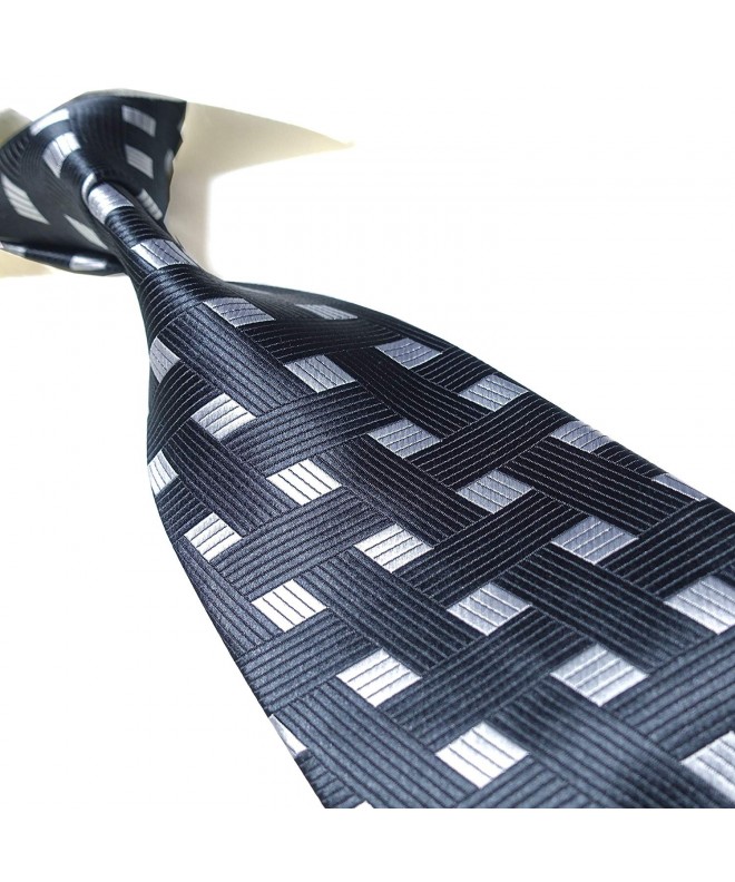 Extra Fashion Microfibre Silver Necktie