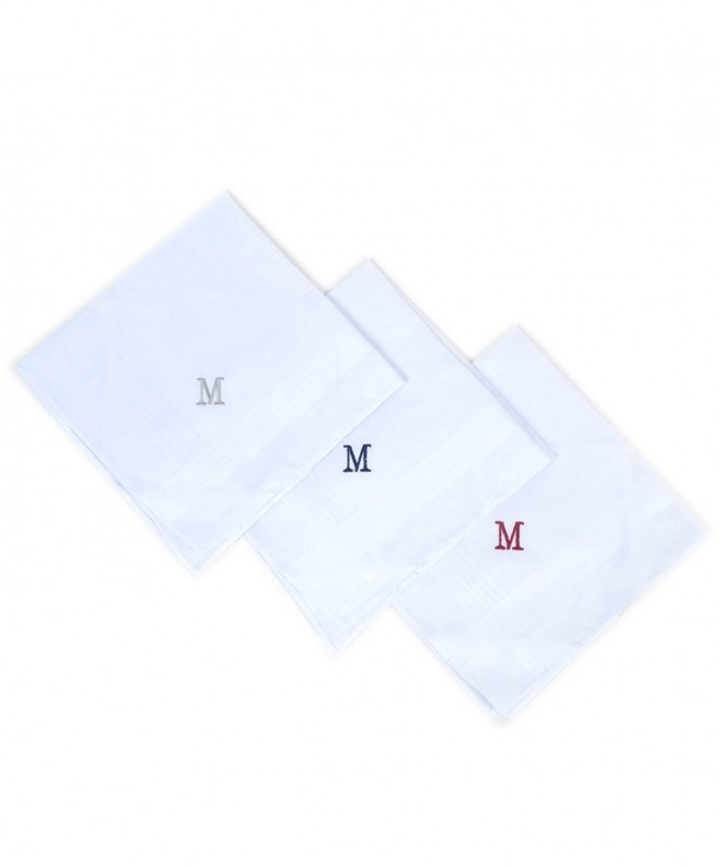 Boxed Initial Cotton Handkerchiefs INITIAL