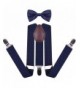YJDS Leather Suspenders Bowtie Inches
