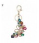 preliked Colorful Rhinestone Butterfly Keychain