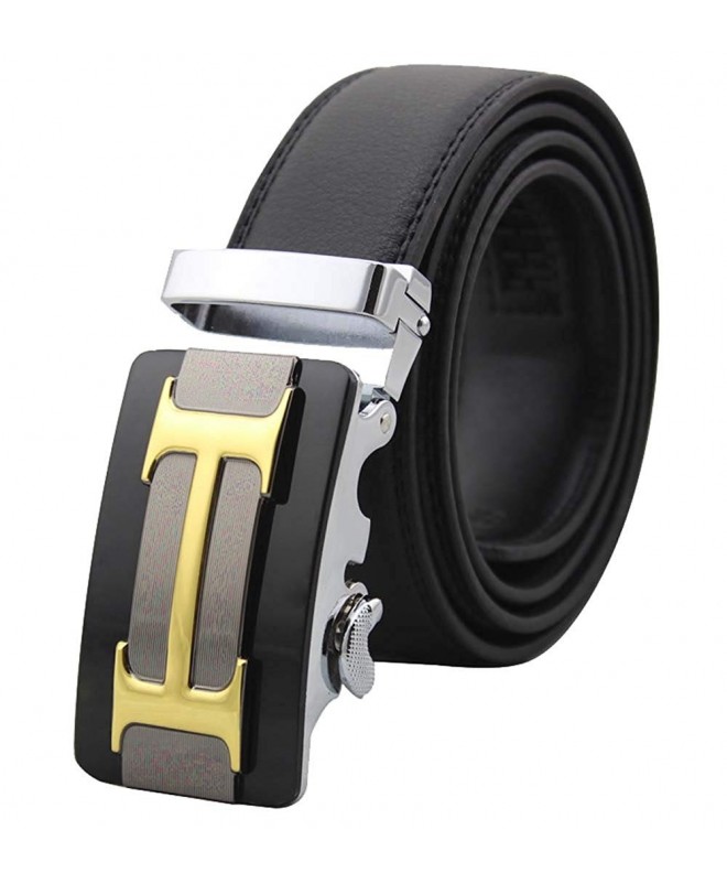 Genuine Leather Belts Automatic Buckle