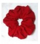 Red Jersey Hair Scrunchies Large Made